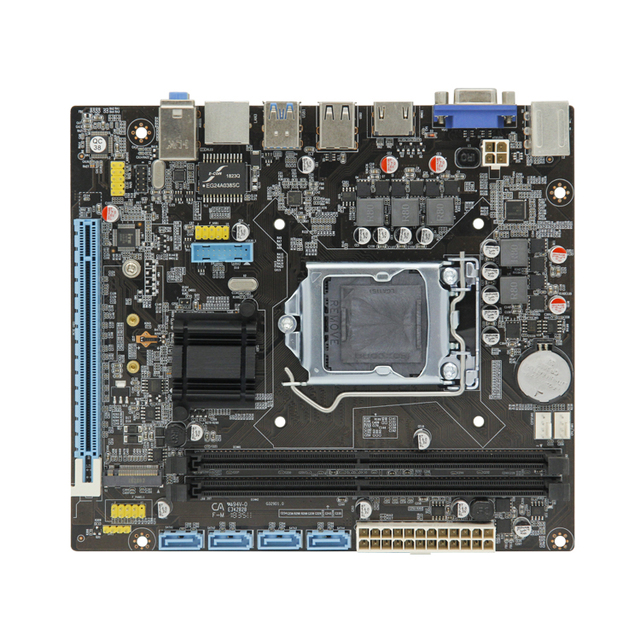 High Performance Desktop New ATX DDR4 32GB RAM SATA H110 M.2 NVMe LGA 1151 3 Memory Channels Motherboard with 3-Year Warranty