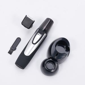 Tondeuse à barbe et cheveux pour hommes, étanche, alimentée par piles AA, avec 3 têtes de rasage latérales – Nouveauté ! - Product Image 1