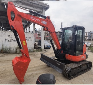 Original Kubota 5Ton Mini Maquinaria Agrícola Usado Kubota 165 Excavadora sobre orugas de segunda mano kubota165 Excavadora - Product Image 4