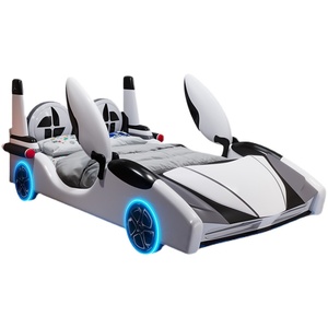 Custodia per guardrail in pelle ispirata alle auto da corsa, ideale per i piccoli guidatori - Product Image 3