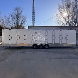 Compact Restroom Markets and Events Portable Camping Outdoor Construction Trailer Public Toilet Cabin - Product Image 5