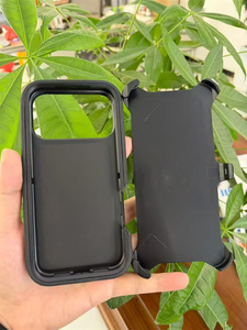 Designer Shockproof <b>DROP</b> Defender Mobile Phone case for iPhone 17 16 15 14 Pro Max with Clip holder Brand <b>Back</b> Cover BOX Series - Product Image 4