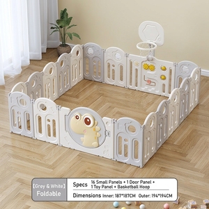 Ensemble de mobilier de parc pour enfants pliable, clôture de jeu, <span class=keywords><strong>maison</strong></span> de poupée pour chambre de bébé, maternelle, garderie - Product Image 1