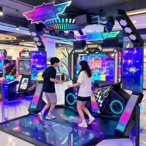 เครื่องเกมเต้นรำอาเขตขนาดใหญ่แบบสองคน, เครื่องเล่นเกมเพื่อความบันเทิงสำหรับผู้ใหญ่ - Product Image 5