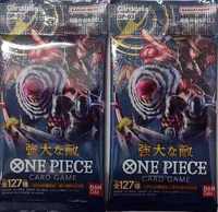 Jeu de cartes One Piece OP-03 Pillars of Strength Booster Box Cartes à collectionner d'anime japonais 24 paquets Carddass TCG Adversaires puissants
