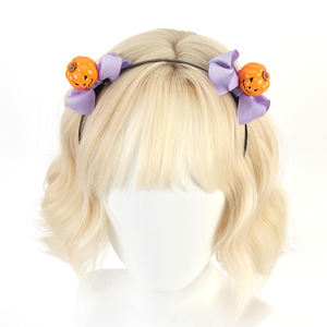 Halloween Citrouille Enfants Fait Main Plastique/Résine Cosplay Bandeau Accessoires Mignons - Product Image 4