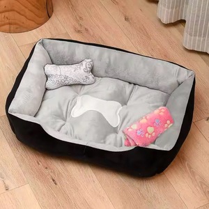 Free Sample Cotton Polyester Cozy Life Comfortable Sofa Cat Warm Soft <b>Dog</b> Pet <b>Bed</b> - Product Image 6