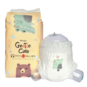 Échantillon Gratuit Couches-culottes jetables pour bébé en coton, culottes d'apprentissage pour enfant, couches pour enfant, marque OEM ODM, douces, respirantes, anti-fuites 3D, imprimées - Product Image 1