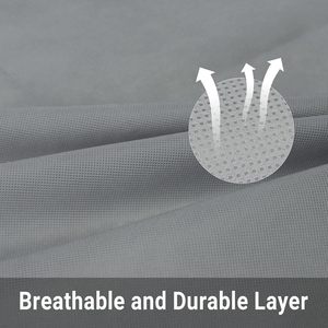 Housse de voiture imperméable, respirante, anti-poussière et anti-neige, non tissée, pour intérieur et extérieur (usage limité) - Product Image 3