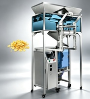 Machine d'emballage verticale automatique avec balance pour l'emballage de céréales, de légumineuses et de granulés secs