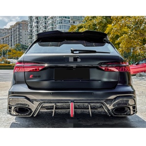 Diffusore Posteriore in Fibra Forgiata Stile AE di Alta Qualità, Componenti Aerodinamici per <span class=keywords><strong>Audi</strong></span> RS7 C8 2019-2024 - Product Image 1