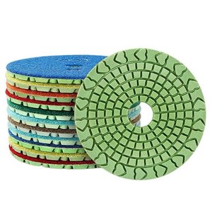 Hot Sale Diamond <b>Polishing</b> Pad 3/4 - 4 Steps Physical Dry Alat Poles - Product Image 1