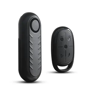 Bike Alarm with Remote Pack, 113dB Wireless Anti-Theft Vibration Motorcycle Bicycle Alarm Vehicle Security Alarm System