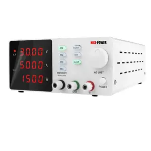 Dc güç kaynağı 24V 0-30V 0-5V anahtarı modeli telefon tamir için veri depolama ile 150w ayarlanabilir anahtarlama güç kaynağı