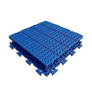 BlueRise Court <b>Tiles</b> – Premium <b>Plastic</b> Athletic Flooring Solution FlexCourt Blue <b>Tiles</b> – Easy Fit Interlocking Sports Surface - Product Image 1