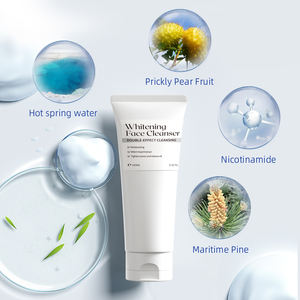 เจลทำความสะอาดผิวหน้าสำหรับผู้ชายชาร์โคลหอยทากกรดซาลิไซลิกสีขาวนุ่มเครื่องสำอางบีบขัดผิว - Product Image 5