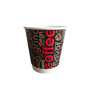 Gobelets en carton jetables à double paroi de 6 oz avec couvercle, gobelets en carton pour emporter - Product Image 3