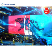 Canbest RX P2.9 P3.9 4K Alquiler de interiores Pantalla LED Cabina de DJ Servicio frontal Pared de video LED Gran sala de exposición Pantalla LED para conciertos