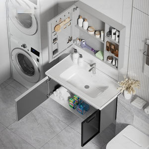 Meubles de salle de bain modernes Wayon étanche en céramique mural salle de bain <span class=keywords><strong>commode</strong></span> évier armoire de salle de bain - Product Image 2