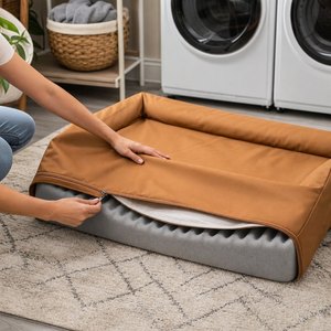 Funda de Repuesto Impermeable para Cama de Perro Oxford con Cremallera para Perros Pequeños, Medianos y Grandes, Funda Extraíble y Lavable Antideslizante, Venta al por Mayor - Product Image 1