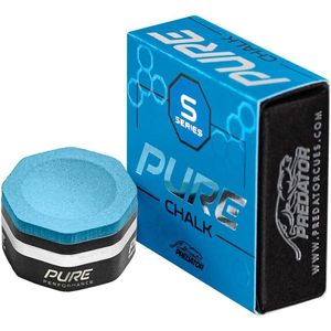 Craie bleue Predator Pure 1 pièce pour queues de billard, usage compétition - Product Image 1