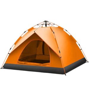 Easy <b>Set</b> Auto Tent One Bedroom <b>Waterproof</b> Ultralight Camping Tent Triple Layer Portable - Product Image 1