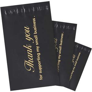 Paquete de 100 Bolsas de Envío de Poliéster Negro Mate, Bolsas de Correo, Bolsas para Envíos <span class=keywords><strong>Express</strong></span>, Bolsas para Ropa - Product Image 3