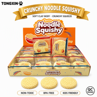 Jouet Squishy Instantané Effet Croustillant en Pâte à Modeler TONGXIN, Jouets à Presser, Balles Anti-Stress, Jouets Sensoriels, Jouets Fidget Squishy