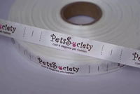 Rouleau d'étiquettes de ruban en taffetas de nylon JR-1521 automatique 3 couleurs Machine d'impression flexo Imprimante flexo pour étiquette de soin de lavage de vêtement