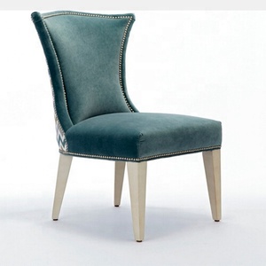 Muebles de jubilación Muebles de restaurante Comedor Silla de madera Silla tapizada de tela - Product Image 6