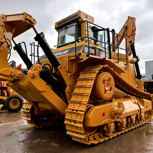 รถดันดินตีนตะขาบ Caterpillar D10N มือสองจากญี่ปุ่น พร้อมเครื่องยนต์ CAT3412 รถดันดินขนาดใหญ่ พร้อมริปเปอร์ สำหรับงานก่อสร้างและปรับระดับพื้นดิน - Product Image 1