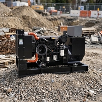 Générateur diesel Weichai 80 kW, type ouvert, super silencieux, démarrage automatique ATS, 100 kVA, panneau de commande intelligent, 50 Hz, 60 Hz, triphasé