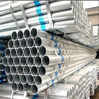 Tuyau en acier galvanisé à chaud, tailles 1/2, 3/4, 1'', 2'' (pouces), tuyau GI, tuyau en acier pré-galvanisé 38,1 mm, 48,3 mm, prix