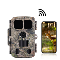 Caméra de chasse infrarouge 4K 48MP avec vision nocturne et contrôle par application WIFI