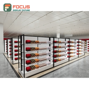 Luxury Wig Display Cabinet Glass Shelf Lockable Door Multi Drawer Hair Store Display Cabinet Unit - Product Image 5