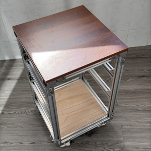 Aluminum Profile Frame For Aquarium Turtle Stand Base 6063 Alloy Durable Multipurpose DIY Assembly Cabinet Rectangle Shape - Product Image 2