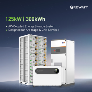 Sistema de Almacenamiento de Energía Growatt de 125kW Conectado a la Red, Batería de Litio de 300kWh 314Ah para Arbitraje y Servicios de Red - Product Image 3