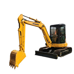 Venta caliente Komatsu PC55 Precio bajo Mejor servicio Alta eficiencia Estable con excavadora de cubo gratis Excavadora sobre orugas Excavadora usada para la venta - Product Image 1