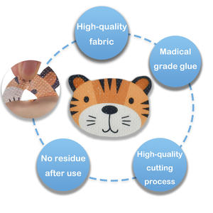 Anthrive Factory Price Animal Cute Respirável Crianças Sleep Mouth Strips Lip Shape Melhor Respirar Boca Tape para Sleeping Kids - Product Image 4