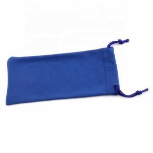 Bolsa para Gafas de Sol Personalizada con Logotipo, Bolsa de Microfibra Negra y Blanca de Alta Calidad para Gafas de Sol con Logotipo Personalizado al por Mayor - Product Image 4