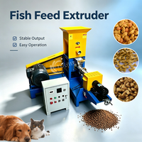 Mini Extrudeuse de Granulés Flottants pour Aliments pour Animaux (Tilapia, Chien, Chat) et Poissons d'Aquaculture – Machine de Traitement et de Formage pour Petites Exploitations