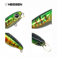 NOUVEAU Leurre Artificiel Dur Minnow à Coulée Lente 38mm 2.8g, Wobbler à Action Nage Flottante pour Eau Douce, Saumon, Poisson-Chat