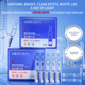 OEM ODM 2มล. เซรั่มชะลอวัยให้ผิวขาวขึ้นวิตามินอีกรดไฮยาลูโรนิกสำหรับบำรุงผิวหน้าแบบเหลวสำหรับเอสเซนส์โซเดียมติดฉลากส่วนตัว - Product Image 3