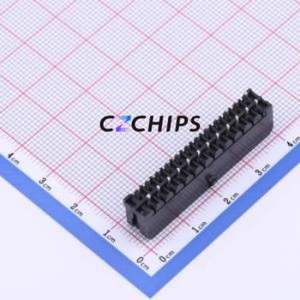 HC-MX3.0-2*12A Wire-to-<b>Board</b> <b>Pin</b> Header Through hole Component (THT),P=3mm Connector 2x12P 3mm Through Hole Micro-Fit (MX 3.0) - Product Image 2