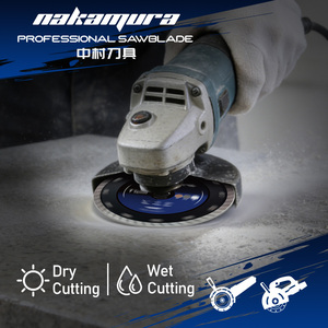 NAKAMURA Profesyonel Endüstriyel Elmas Beton Kesme Bıçağı 4-9 inç Islak Kesim Kuru Kesim Özelleştirilebilir ODM/OEM Mevcut - Product Image 6