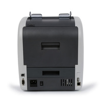 Compteur de billets multi-devises PST à deux poches et deux capteurs CIS LED, tri automatique, qualité bancaire, vitesse 900 pièces/min, trémie 200 pièces