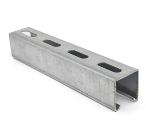 เหล็กช่องซีสำหรับระบบติดตั้งแผงโซลาร์เซลล์ - Product Image 1