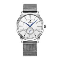 Montres pour hommes et femmes en acier inoxydable, marques de luxe élégantes pour femmes avec montre à quartz magnétique