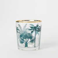 Pot de bougie en verre en gros porte-verres étiquettes comme cadeaux