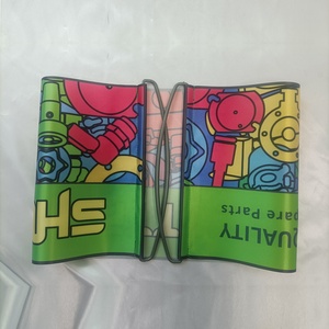 "Dovresti essere qui" Banner rotolante a mano Banner a scorrimento sportivo che pubblicizza lo striscione esultante dei Fan può essere lavato con acqua - Product Image 4